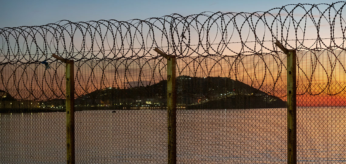 Valla en Ceuta
