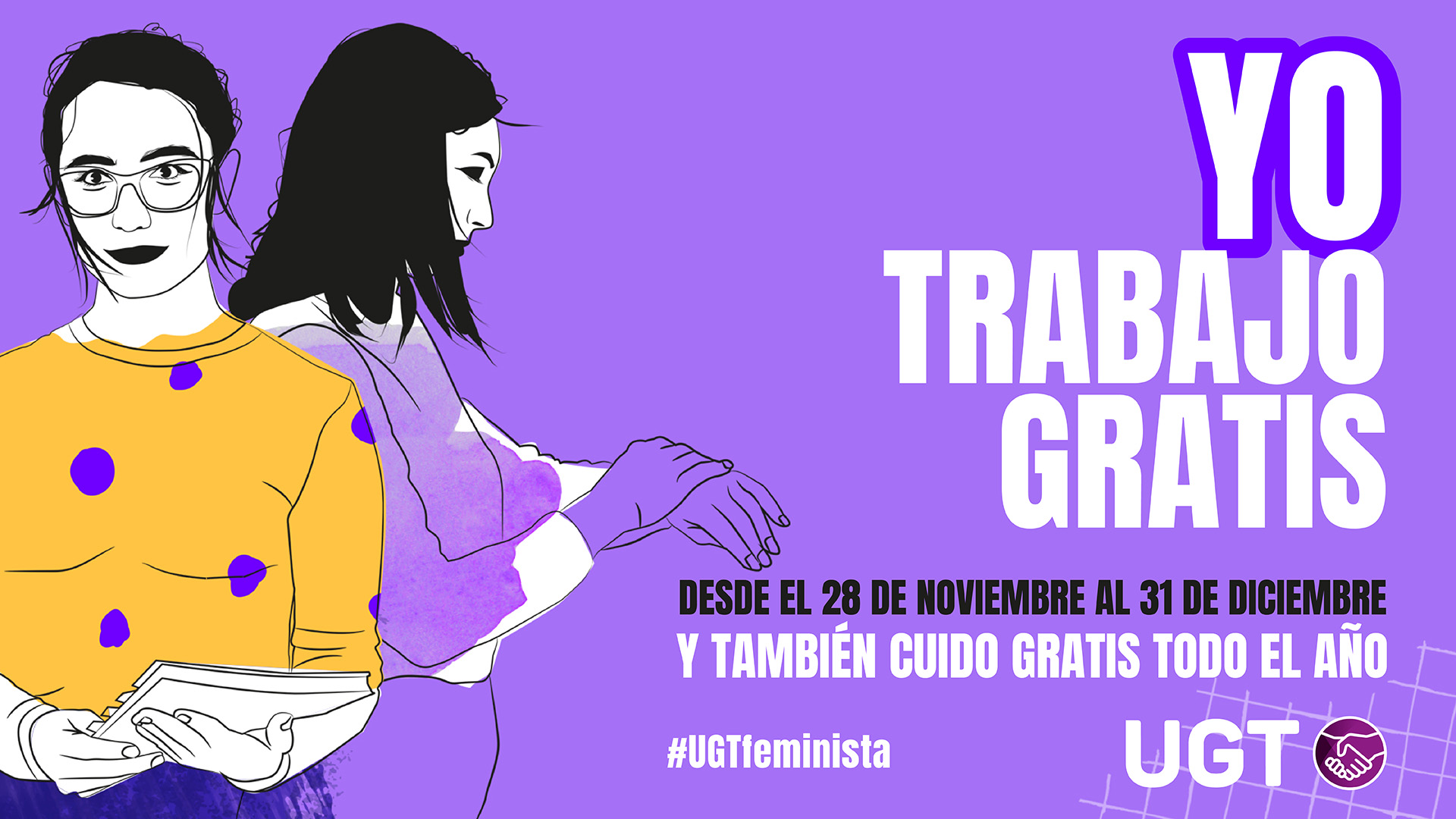 Portada de la campaña Yo Trabajo Gratis